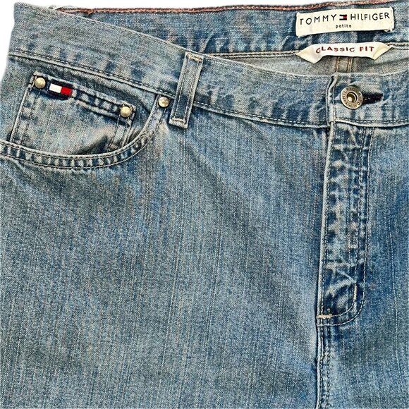 Vintage Tommy Hilfiger Petite Classic Fit Jeans 100% cotton W-36" - Picture 5 of 6